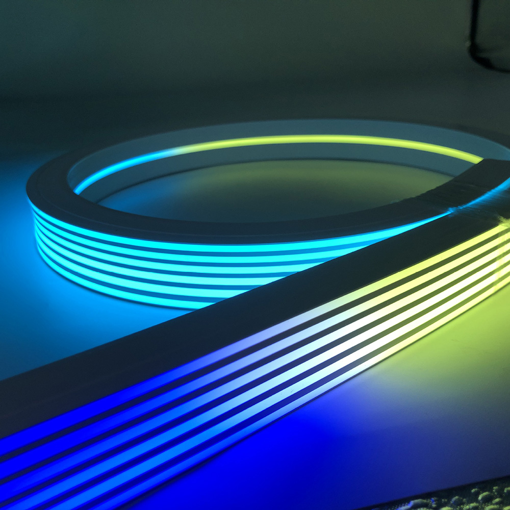 DC12/24V Multiple Color Changing & Chasing Optional 30*20mm Stripe Waterproof Flexible Silicone LED Neon Light DC12/24V Multiple Color Changing & Chasing Optional 30*20mm Stripe Waterproof Flexible Silicone LED Neon Light
